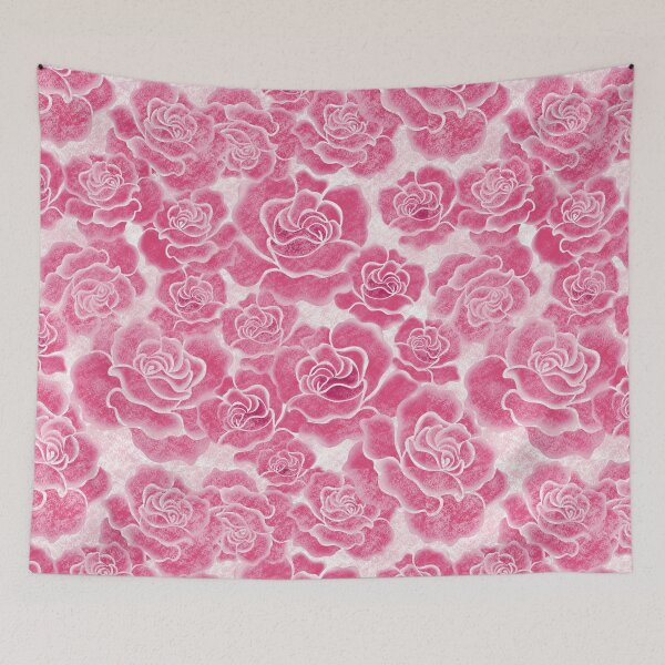 Item preview,  Pink Rose Pattern designed and sold by montip-shop.