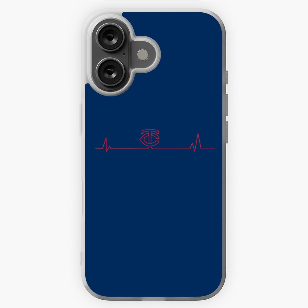 Minnesota Baseball Heartbeat Pulse  Sticker