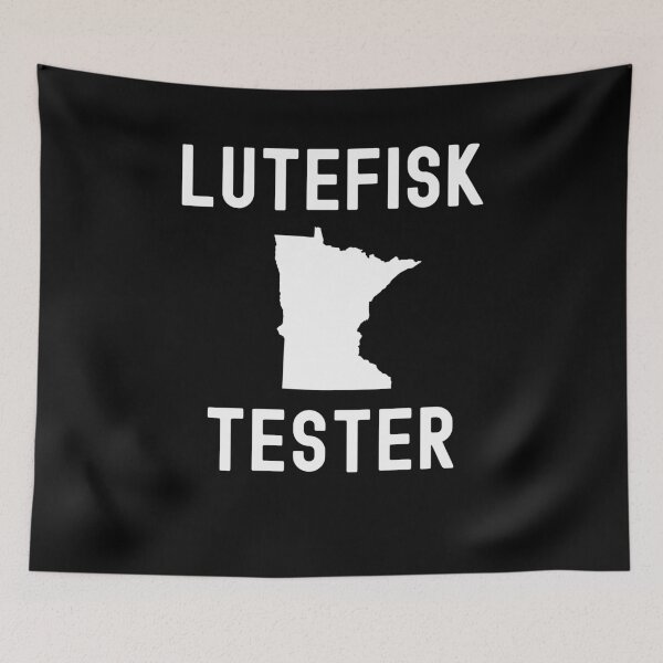 Item preview, Lutefisk tester funny Norwegian treat humor Minnesota designed and sold by snowry.