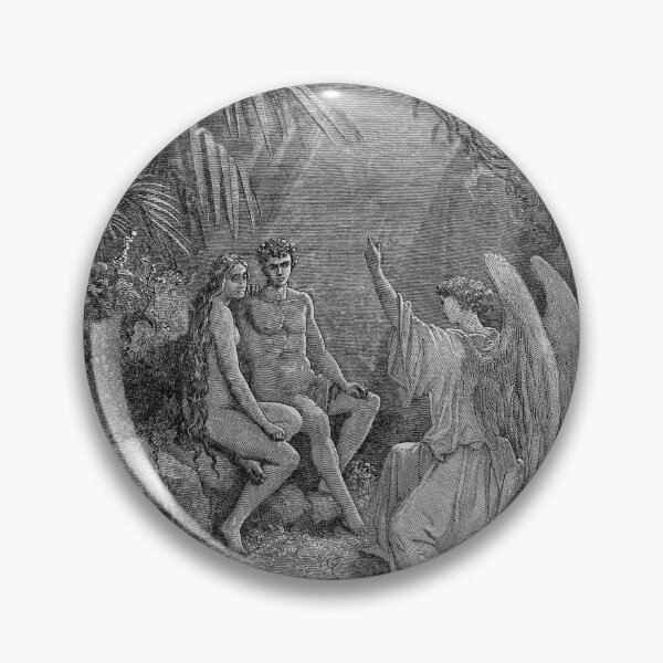 Item preview, Paradise Lost John Milton - Etching by Gustave Doré designed and sold by softbluehum.