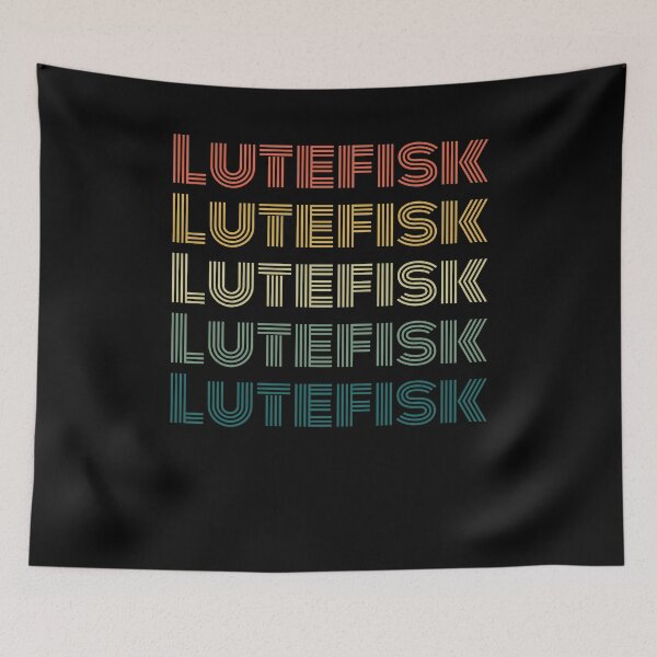 Item preview, Retro Lutefisk Norwegian treat humor Midwestern designed and sold by snowry.