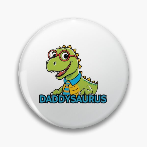 Item preview, Daddysaurus Rex Funny Sticker for Dinosaur Lover  designed and sold by SaavedraDesign.