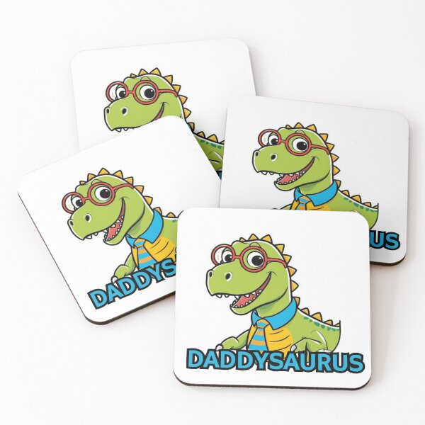 Item preview, Daddysaurus Rex Funny Sticker for Dinosaur Lover  designed and sold by SaavedraDesign.