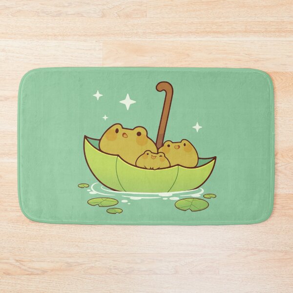 Item preview, Frogs floating in umbrella designed and sold by Rihnlin.