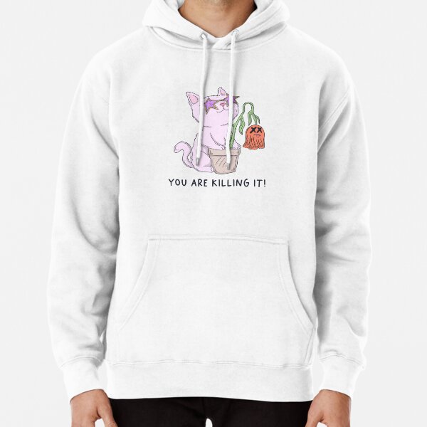Item preview, Funny Cat Holding Dead Flower - You Are Killing It designed and sold by Jess.a.creates.