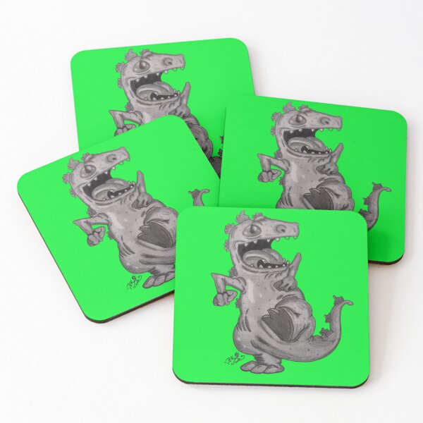Item preview, cartoon dinosaur drawing art  designed and sold by pksart1.