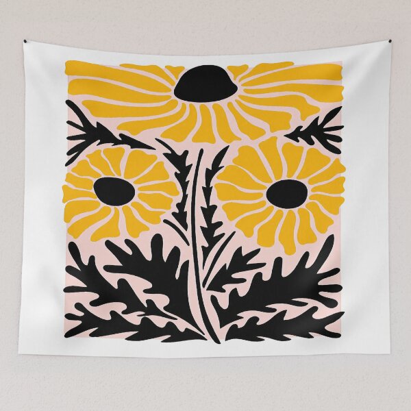 Item preview, Yellow Flowers designed and sold by ViaARTfactory.
