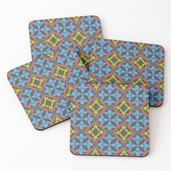Item preview, Simple ikat aesthetic fabric or ceramic pottery design. designed and sold by RIYA SIRI.