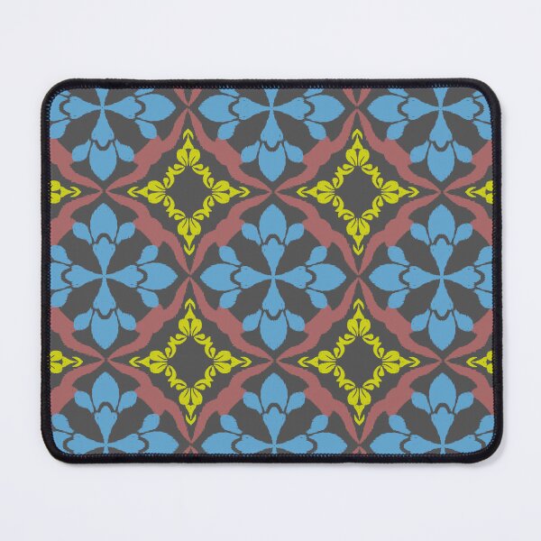 Item preview, Simple ikat aesthetic fabric or ceramic pottery design. designed and sold by RIYA SIRI.