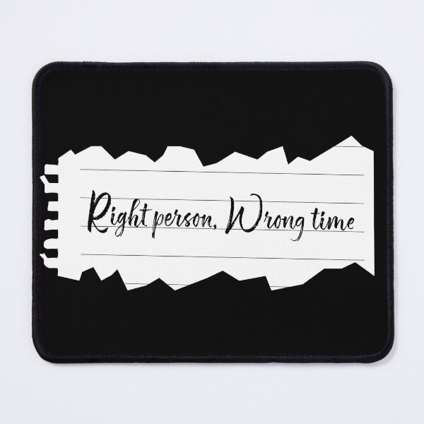 Item preview, Romance Trope - Right Person Wrong Time designed and sold by CaitlinCherise.