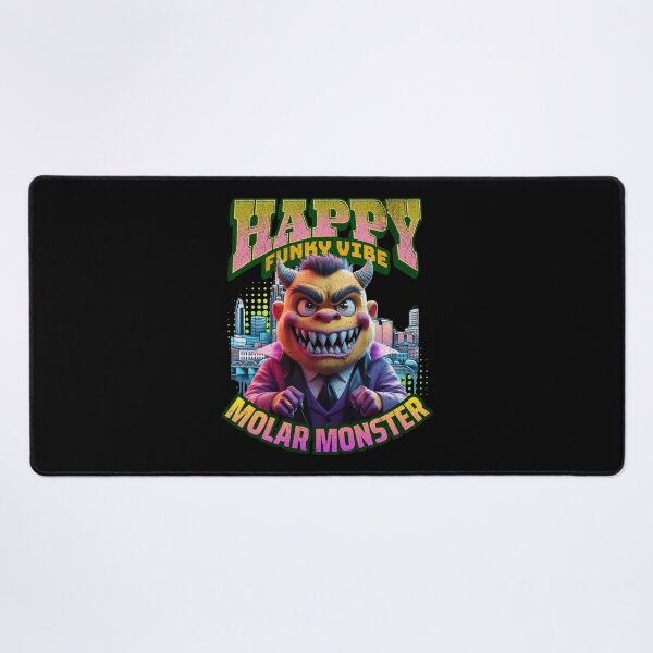 Item preview, Happy Funky Vibe Molar Monster designed and sold by Taans-Creation.
