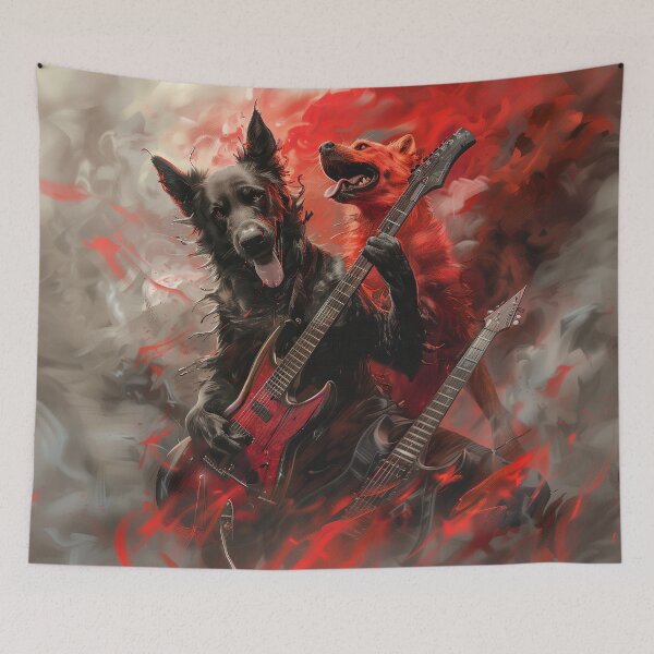 Item preview, Hellhounds of Metal designed and sold by DigitalDoghouse.