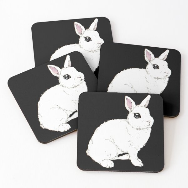 Item preview, Dwarf Hotot Bunny Rabbit designed and sold by inKseparable.