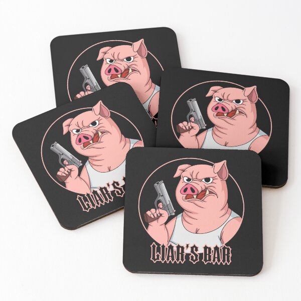 Item preview, Liars Bar Piggy designed and sold by deathanarchy.