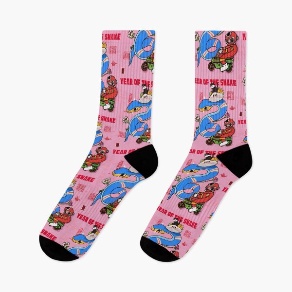 Item preview, CHINESE NEW YEAR SNAKE CUTE ANIME KAWAII PINK designed and sold by aydapadi.
