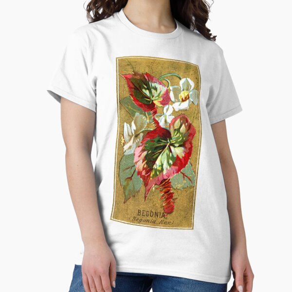 Item preview, Begonia (Begonia Rex) Chromolithograph designed and sold by mamiespaw.