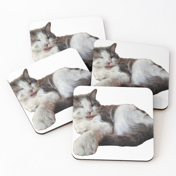 Item preview, Adorable Kitty Blep Cutout Large Version  designed and sold by TwistedP-Photos.