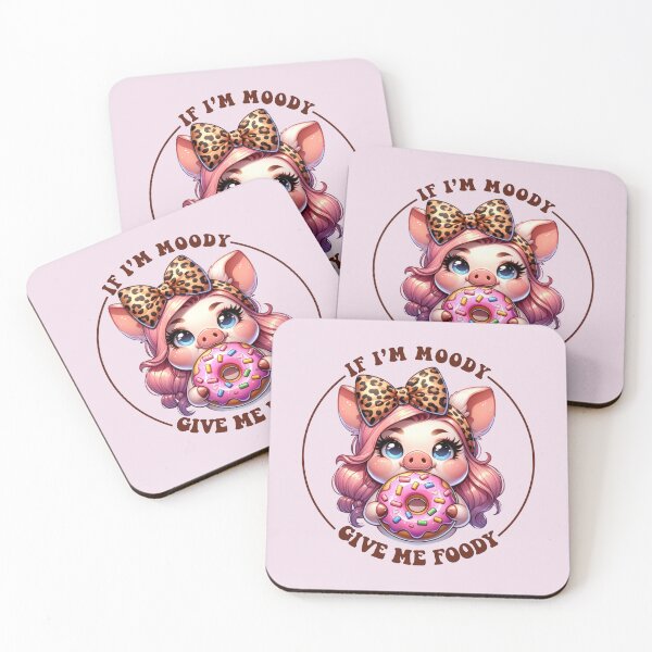 Item preview, If I'm Moody Give Me Foody  designed and sold by InspireGlow.