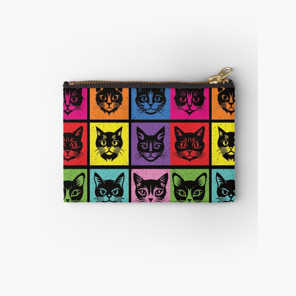 Item preview, Purrfect Pop Art - Multicolor Meow designed and sold by FaeryNuff.