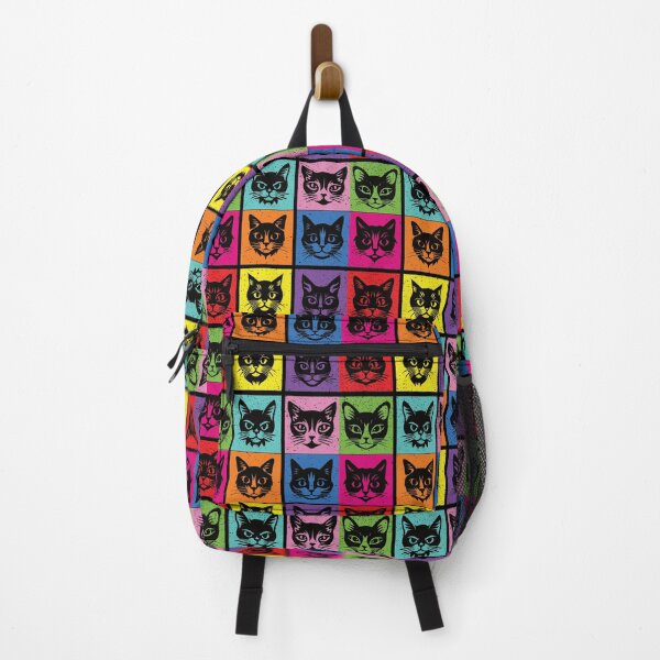 Item preview, Purrfect Pop Art - Multicolor Meow designed and sold by FaeryNuff.