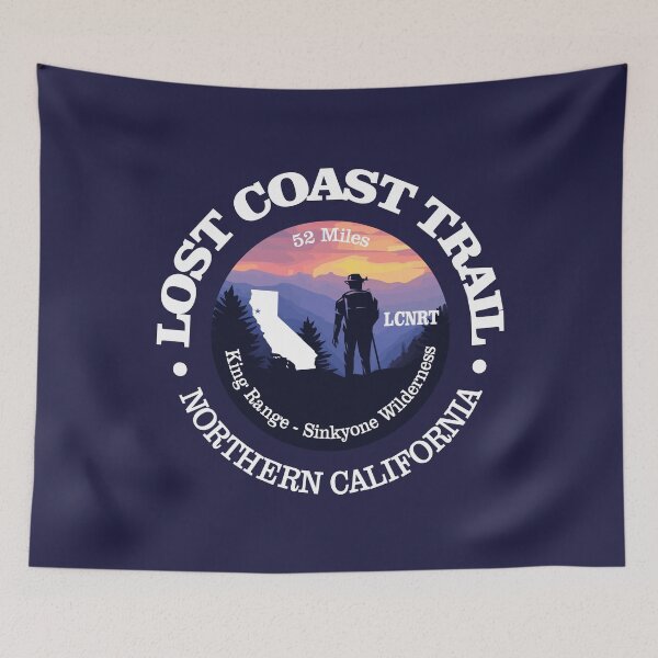 Item preview, Lost Coast Trail (rd2) designed and sold by curranmorgan.