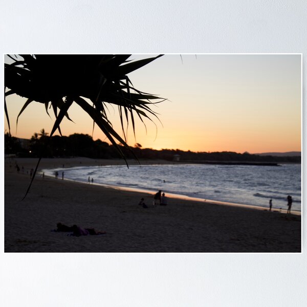 Item preview, Noosa Beach Sunset #1 designed and sold by Boujiee-Boutique.