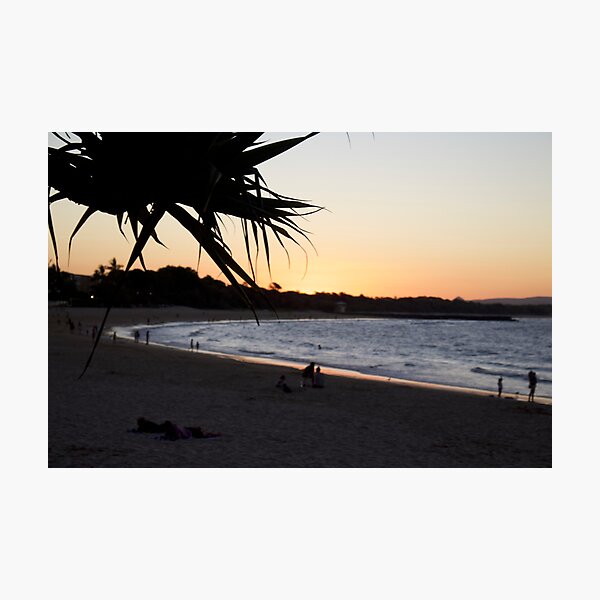 Item preview, Noosa Beach Sunset #1 designed and sold by Boujiee-Boutique.