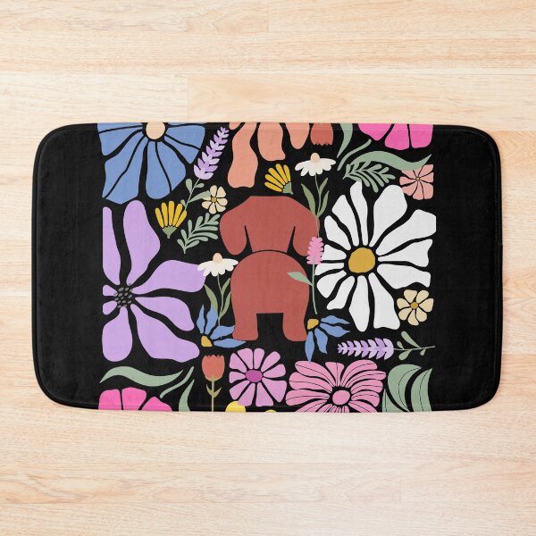 Item preview, Retro Boho Floral Dachshund  designed and sold by BeansHotTees.