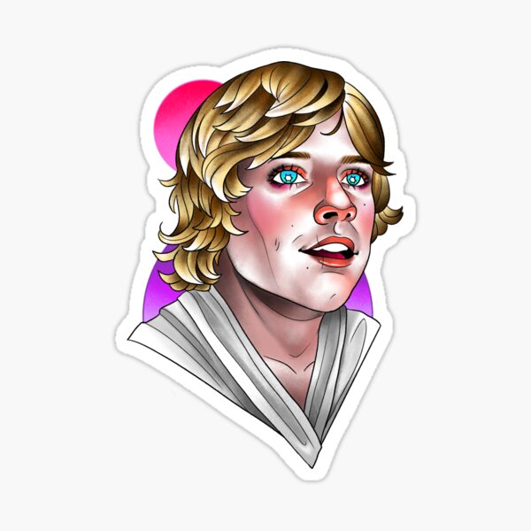 Vista previa del artículo con la obra «Luke», diseñado y vendido por Bee Stings.