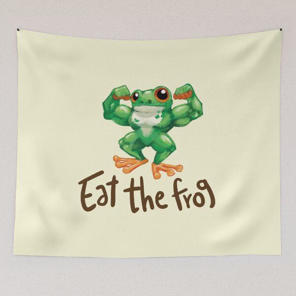 Item preview, EAT THE FROG designed and sold by alejoeldetes.