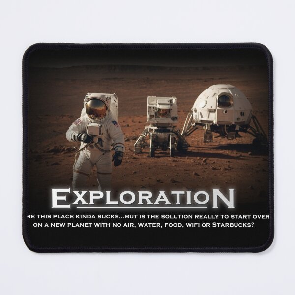 Item preview, Motivational Poster - Exploration designed and sold by Cancelpalooza.