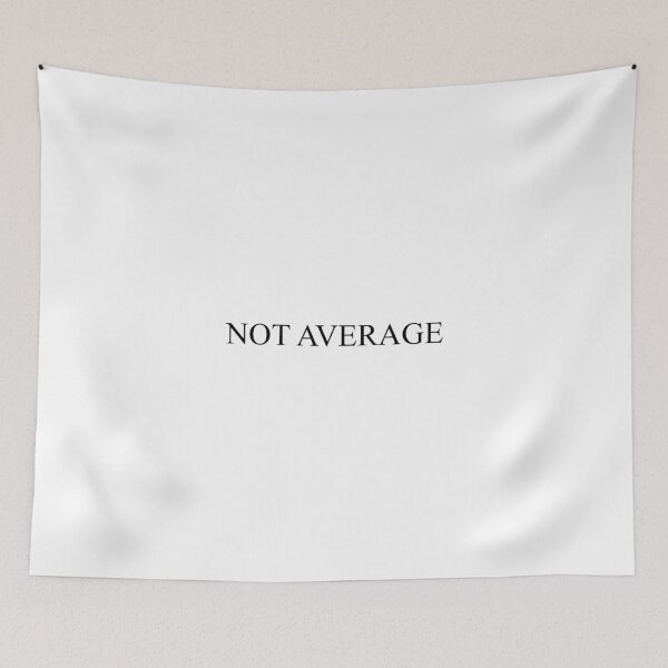 Item preview, NOT AVERAGE [Top Girly Teenager Quotes & Lyrics] - [Text Posts] designed and sold by ElderArt.