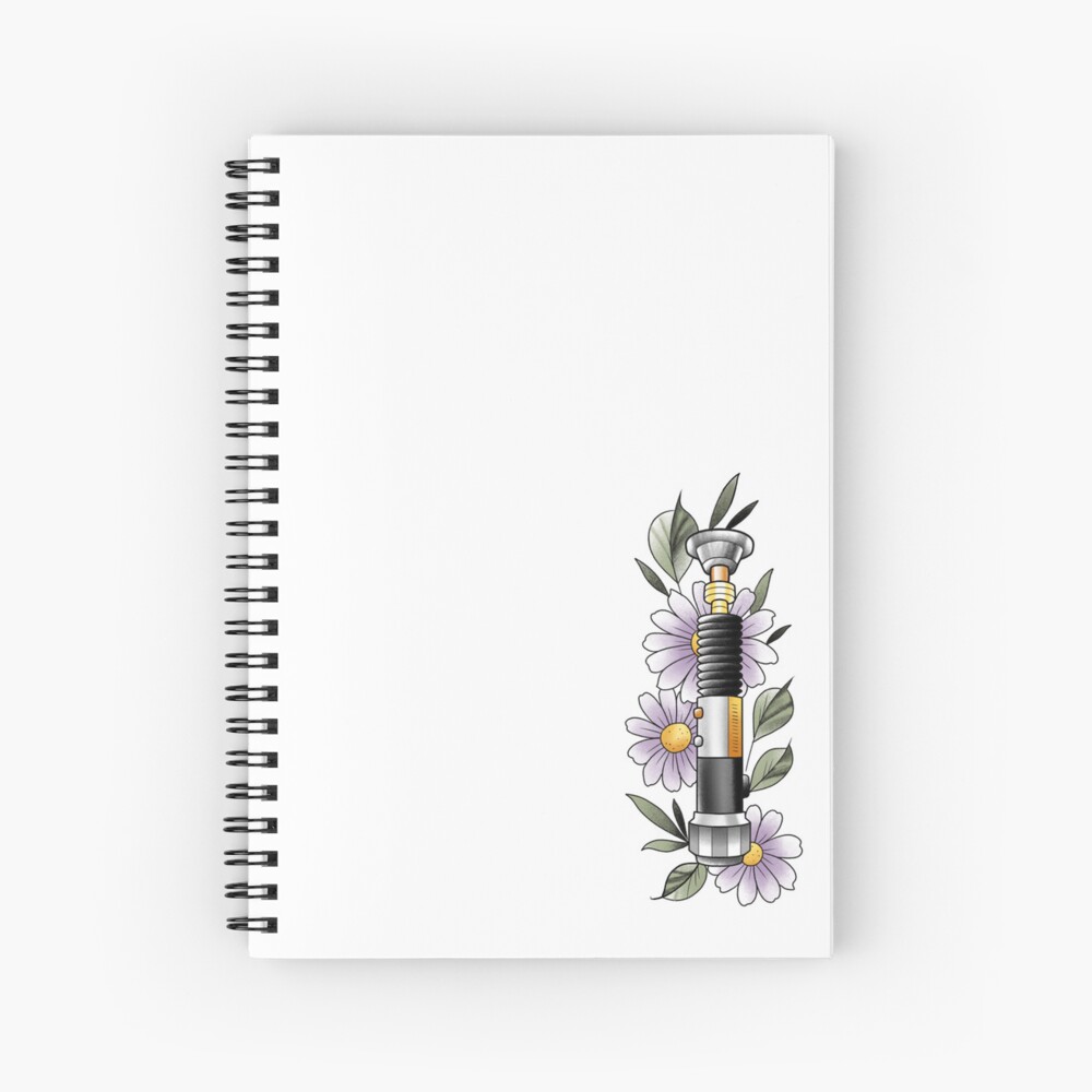 Vista previa del artículo con la obra «Cuaderno de espiral», diseñado y vendido por fernticle-yeah.