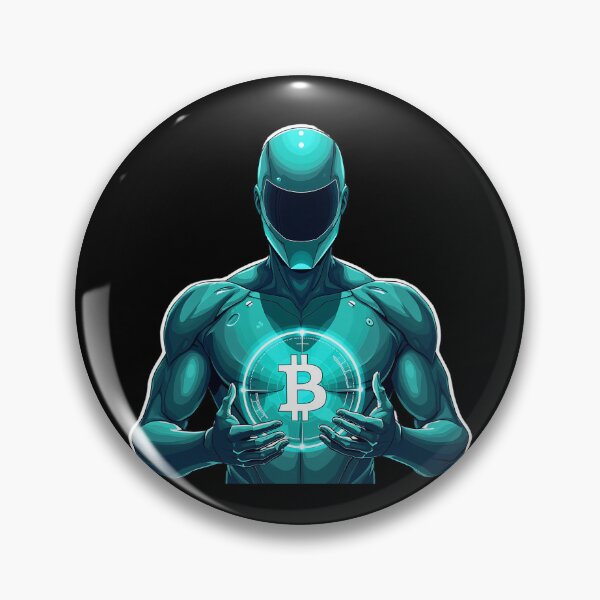 Item preview, Bitcoin Golem Protector of Digital Wealth designed and sold by RadDeck.