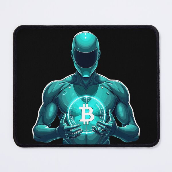 Item preview, Bitcoin Golem Protector of Digital Wealth designed and sold by RadDeck.