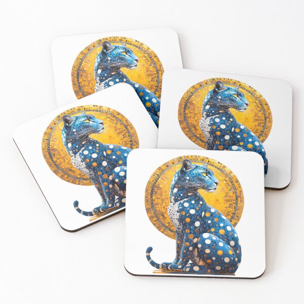 Item preview, blue leopard with white spots on its body, Big Avatar  designed and sold by wonderisland.