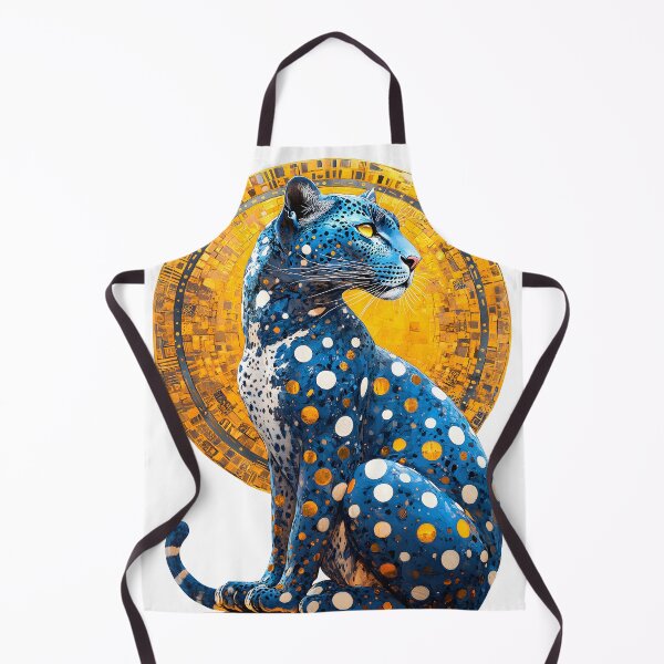 Item preview, blue leopard with white spots on its body, Big Avatar designed and sold by wonderisland.