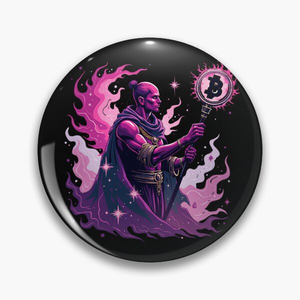 Item preview, The Bitcoin Demon Master of the Digital Underworld designed and sold by RadDeck.