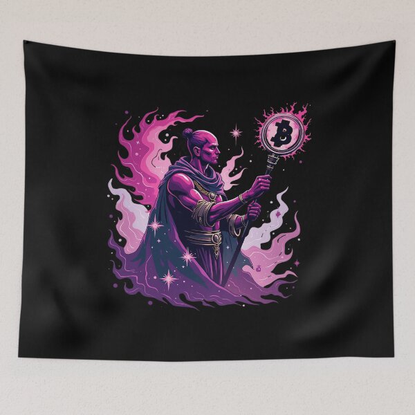 Item preview, The Bitcoin Demon Master of the Digital Underworld designed and sold by RadDeck.