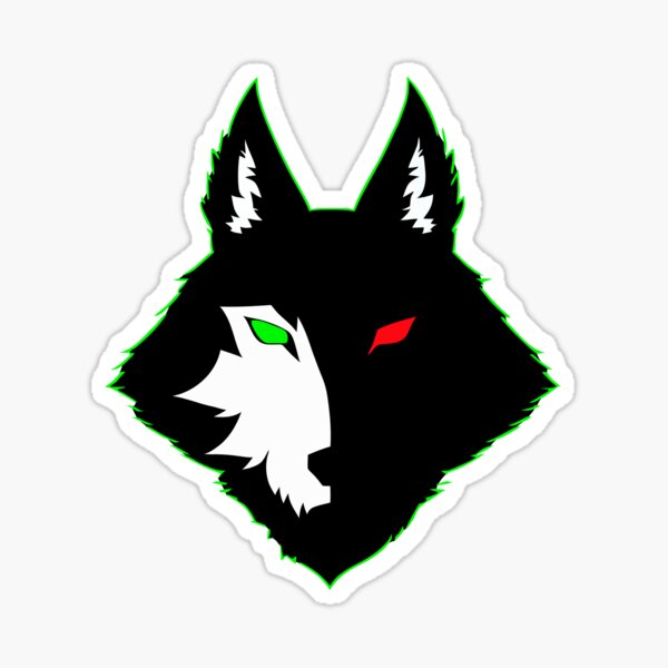 ShamiDead Wolf Logo Sticker