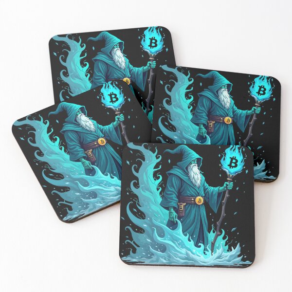 Item preview, The Blockchain Djinn Granting Digital Wealth designed and sold by RadDeck.