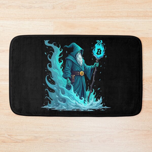 Item preview, The Blockchain Djinn Granting Digital Wealth designed and sold by RadDeck.