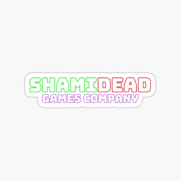 ShamiDead GaMeS Company Logo Sticker