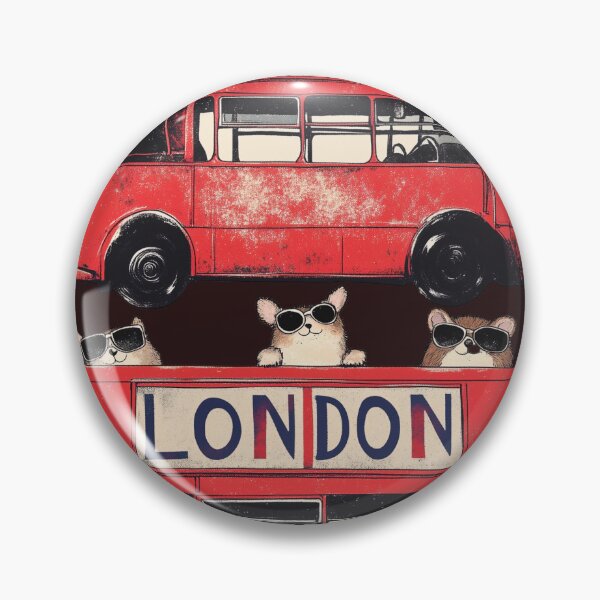 Item preview, London Bus Cool Cats designed and sold by uncledougie.