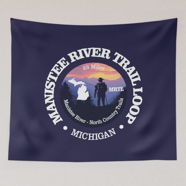 Item preview, Manistee River Trail (rd2) designed and sold by curranmorgan.