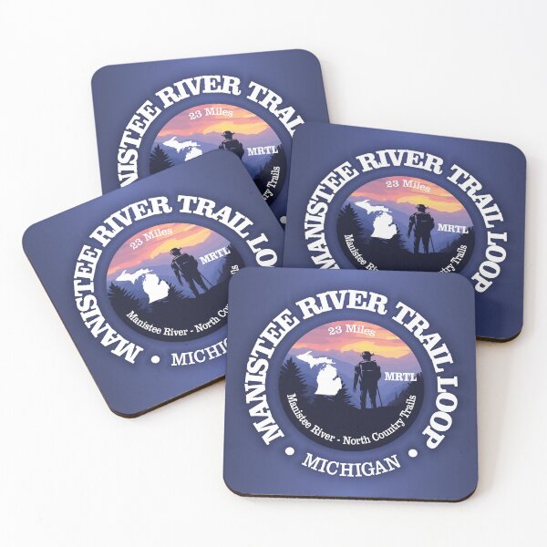 Item preview, Manistee River Trail (rd2) designed and sold by curranmorgan.