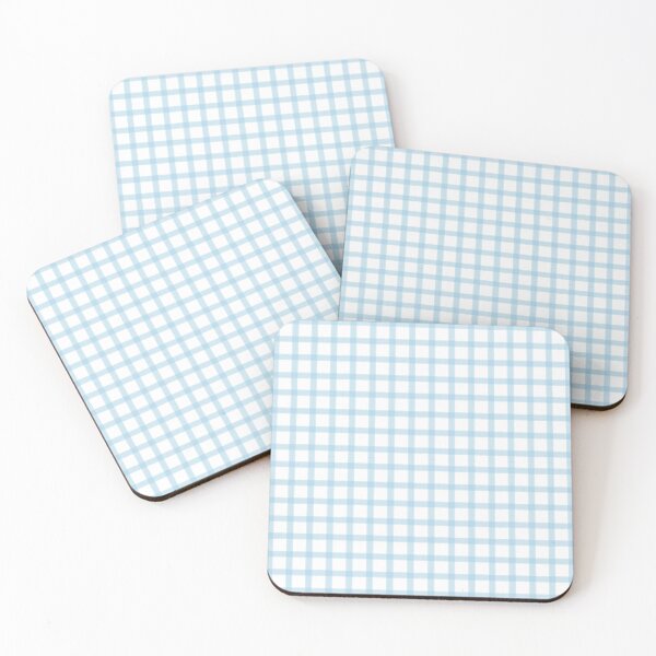 Item preview, Light blue gingham  designed and sold by JennieJoyce.