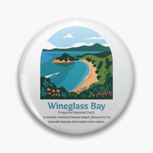 Item preview, Wineglass Bay designed and sold by Random Designs.