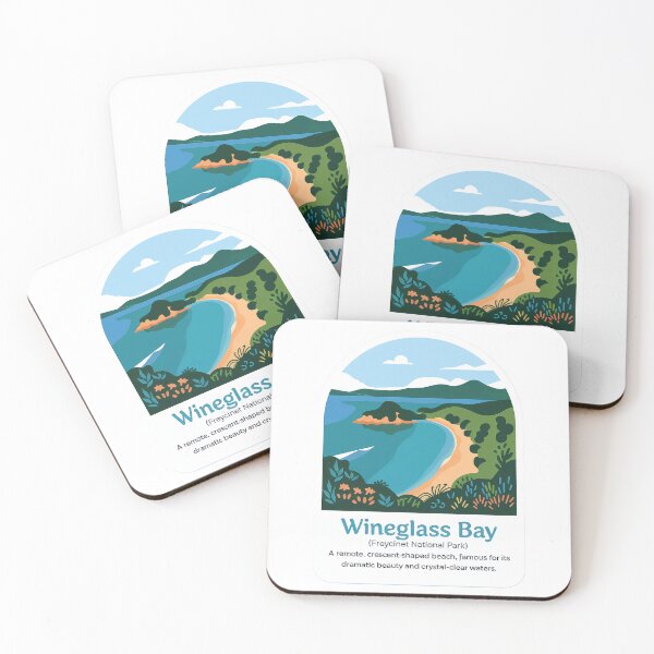 Item preview, Wineglass Bay designed and sold by Random Designs.