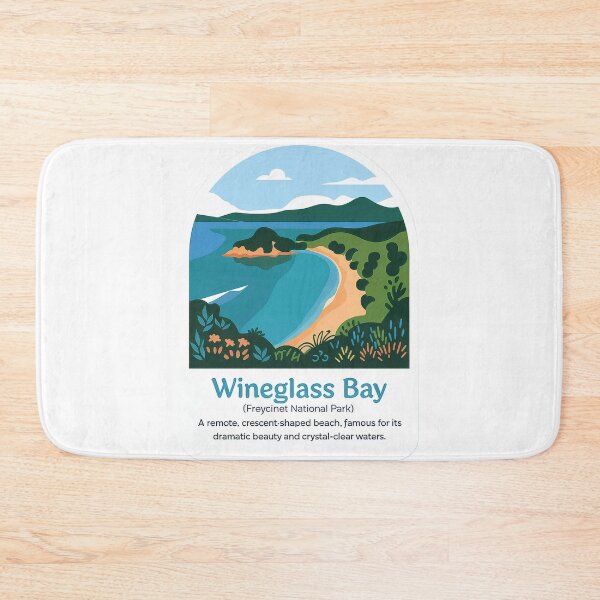 Item preview, Wineglass Bay designed and sold by Random Designs.